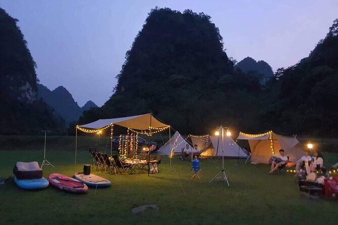 2 Days Camping Tour in Angel Eye Mountain and Ban Gioc Waterfall - Day one: Ban Gioc Waterfall and the road into the mountains