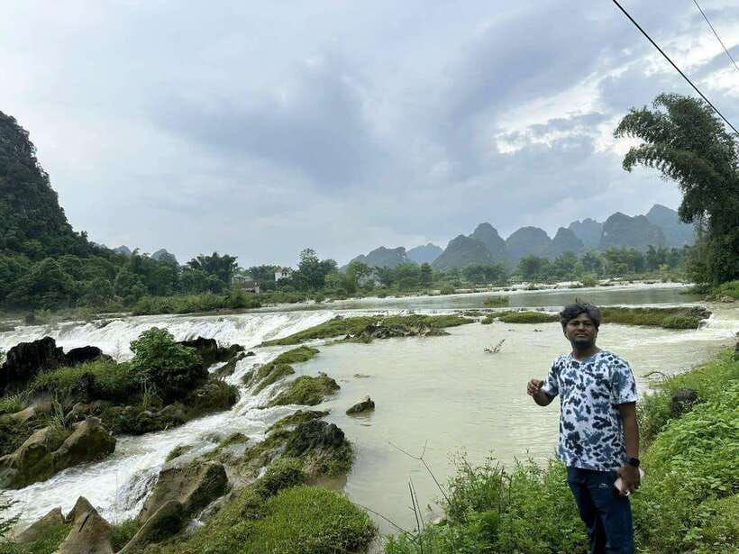2-Night 1-Day Explore Ban Gioc Waterfall - Nguom Ngao Cave - Lunch with Nung food at midday