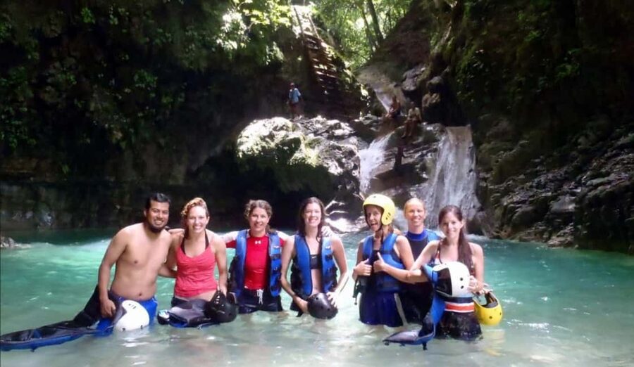 27 Waterfalls Tour with Entrance Fee & Lunch - Hiking through the forest to the river