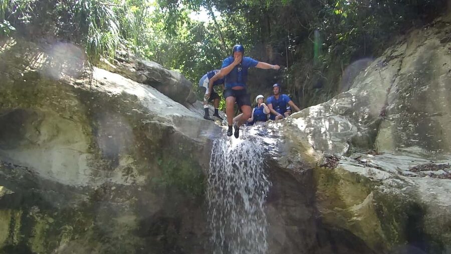 27 Waterfalls: Zip 'n Splash Adventure with Horse Ride - The day begins with a ride to Damajagua