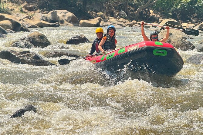 7 Hour Sticky Waterfall and Double Rafting Adventure - Four kilometers of Class 3-4 whitewater
