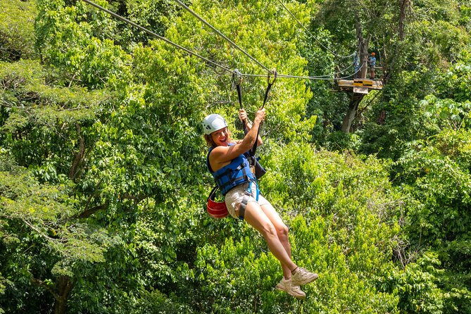 7 Waterfalls & 5 Zip Lines Shore Excursion Amber Cove & Taino Bay - What the $149 price delivers