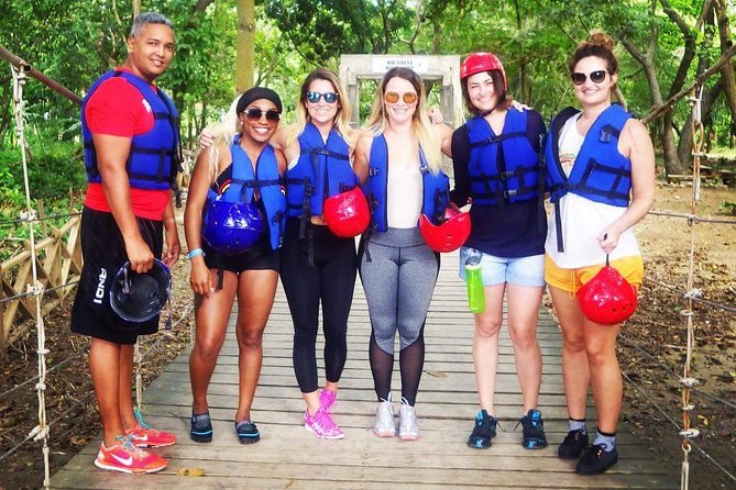 7 waterfalls+typical food - Sliding, swimming, and jumping through the falls