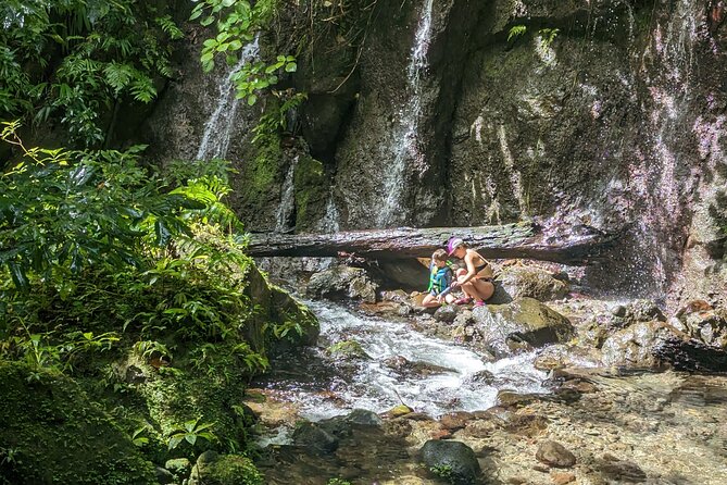A Day of Relaxation in the Jungle and Waterfalls of Dominica - Relaxing for two hours at Ti Kwen Glo Cho