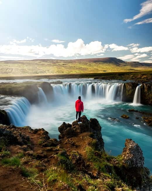 Akureyri Port: Godafoss Waterfall Classic Tour & Viewpoint - Forty-five minutes beside the Waterfall of the Gods