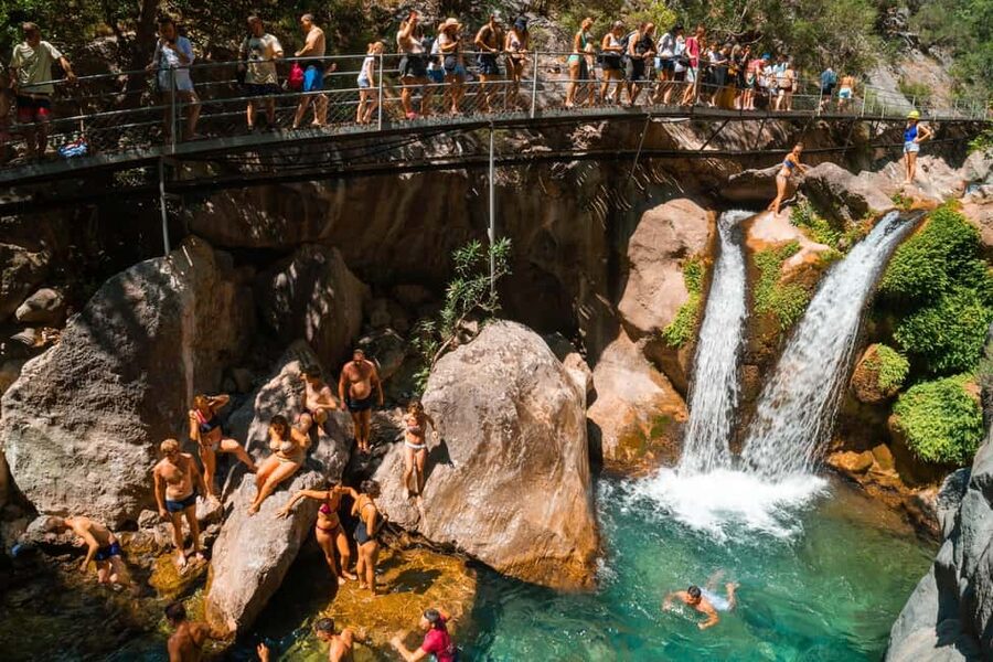 Alanya: 3-in-1 Sapadere Waterfalls, Dim Stream, & Cave Tour - A tropical fruit garden before the ride home
