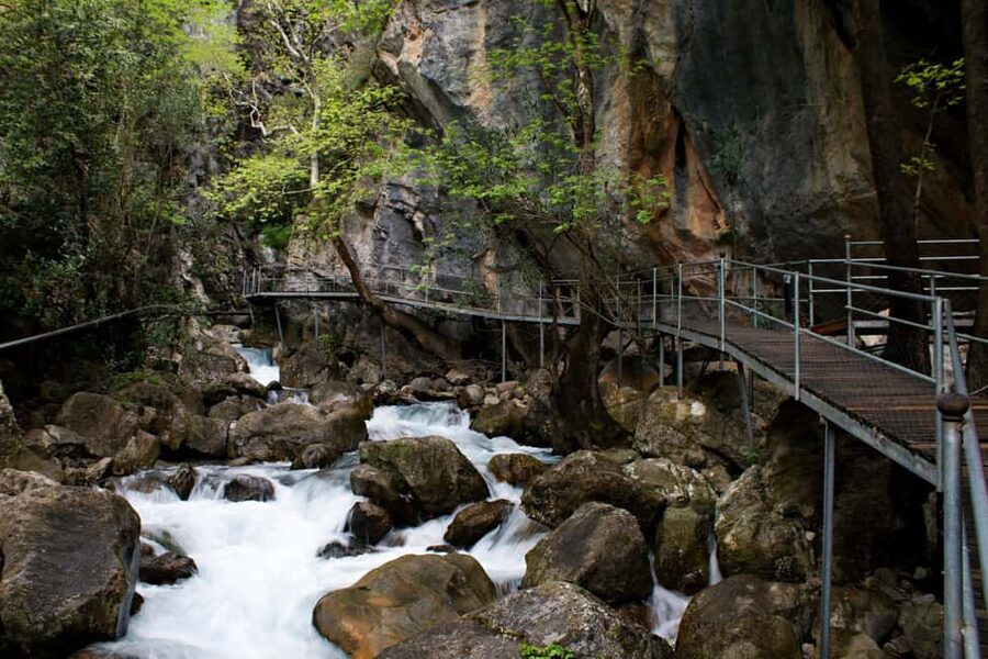 Alanya Highlights: Sapadere Waterfalls, Dim Cave & Dim River - Riding through banana gardens to Dim River