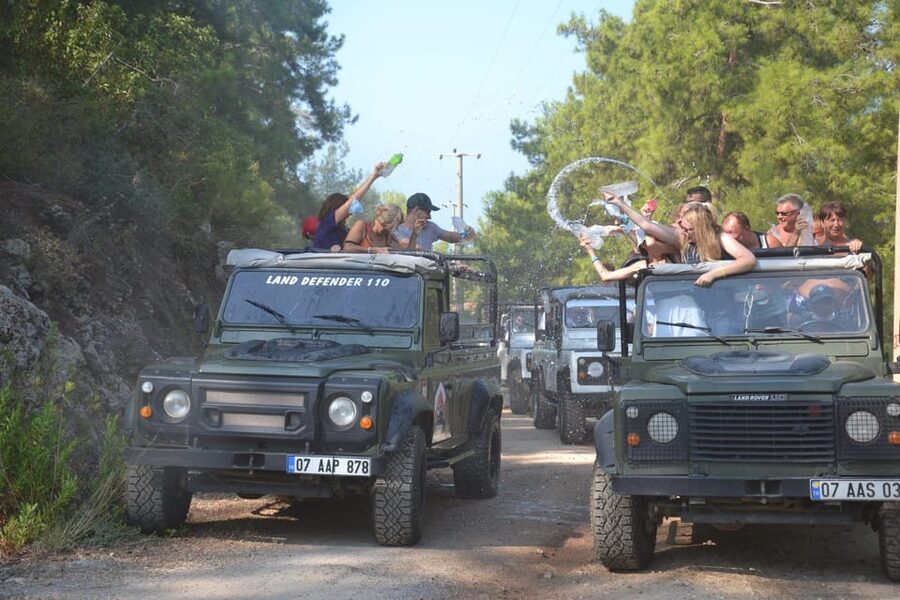 Alanya: Jeep Tour with Dim Cave, Waterfall with Dimcay Lunch - Dim River: swimming, fishing, and lunch beside the water