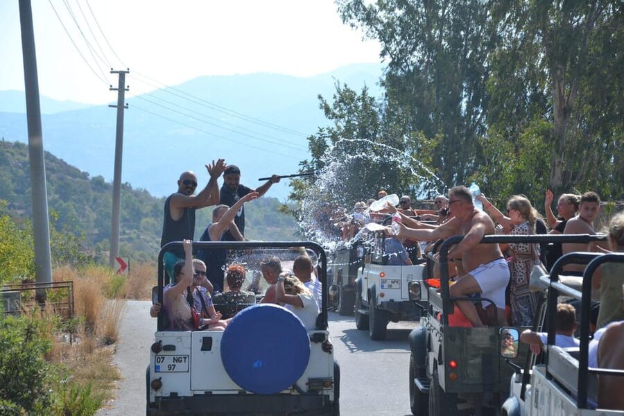Alanya: Jeep Tour with Dim Cave, Waterfall with Dimcay Lunch - Kestel village and a closer look at rural life