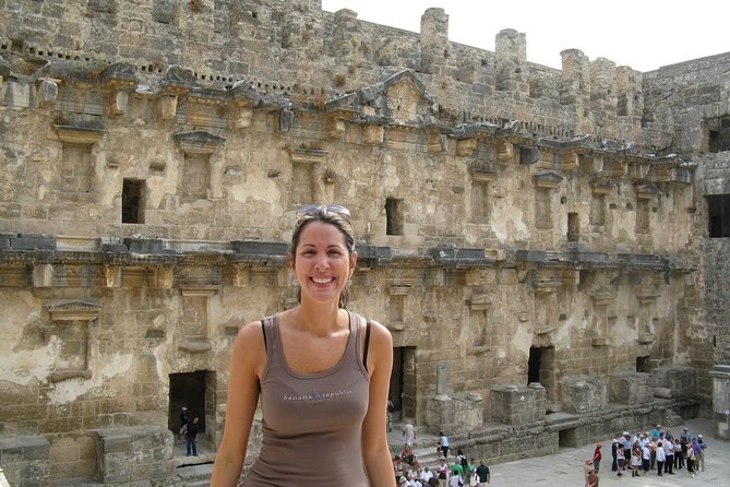 Alanya to Aspendos, Kursunlu Waterfalls and City of Side Tour - Guides, languages, and the pace of the day