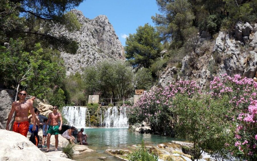 Algar Waterfalls Coach Trip - From Albir & Benidorm - A Short Coach Ride From Albir or Benidorm