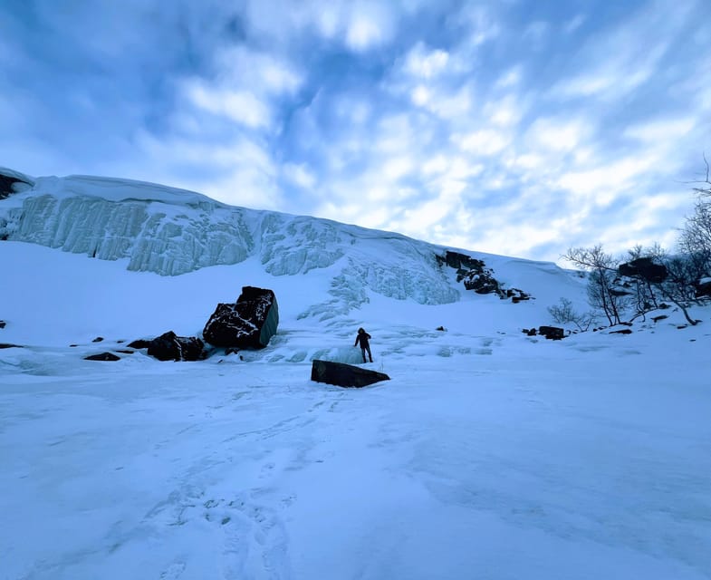 Alta: Igloo Ice Hotel and Hiking to the Frozen Waterfall. - Transfers from Alta keep the day simple