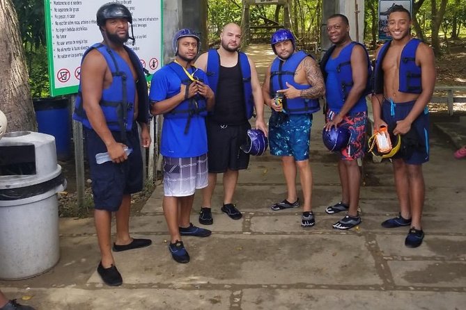 Amber cove and Taino Bay 7 Waterfall Zip lined & Dominican food - The uphill walk to the seven falls