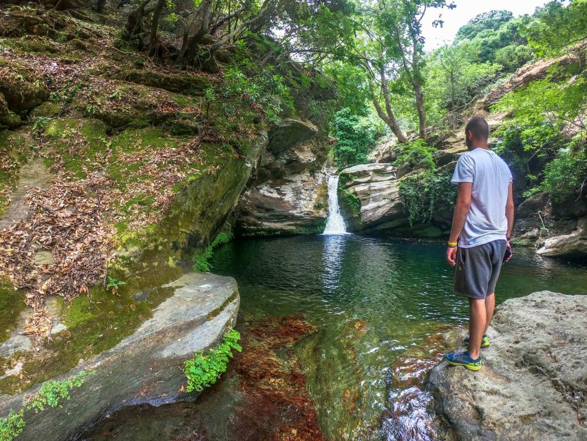 Andros: Achla River Trekking to the Waterfall - The waterfall swim and time to relax