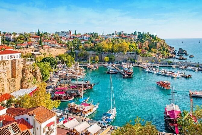 Antalya All-Inclusive City Tour with Cable Car, Boat & Waterfalls - Lower Düden Waterfalls, where the river reaches the Mediterranean