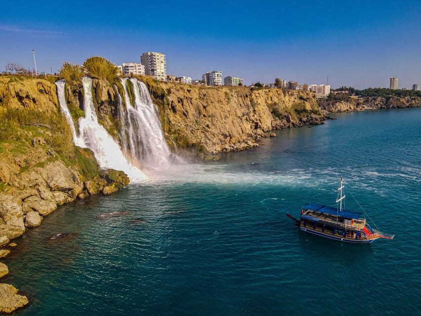 Antalya: Beach & Waterfalls Boat Trip w/ Lunch & Soft Drinks - Music, pirate themes, and the crew