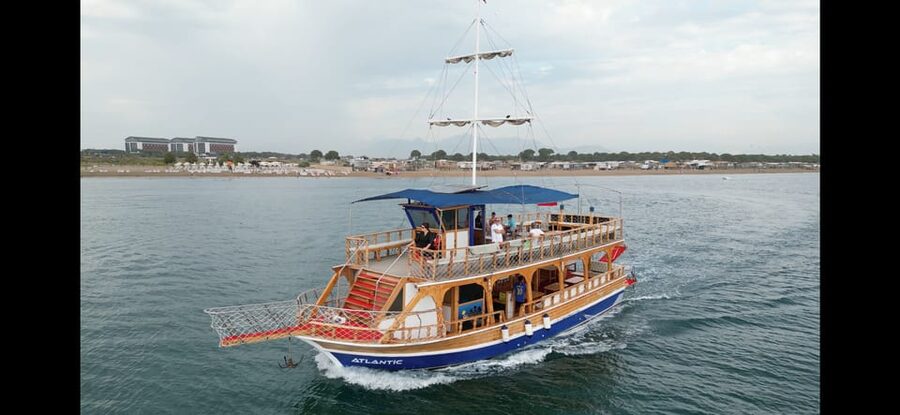 Antalya: Beach & Waterfalls Boat Trip w/ Lunch & Soft Drinks - Lara Beach: your first chance to swim