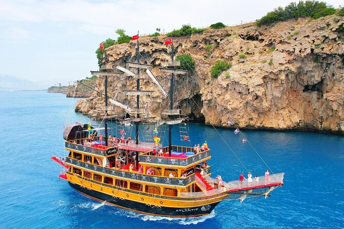 Antalya / Belek / Lara : Waterfall Boat Trip w/ Lunch and Drinks - A short swim near the cave