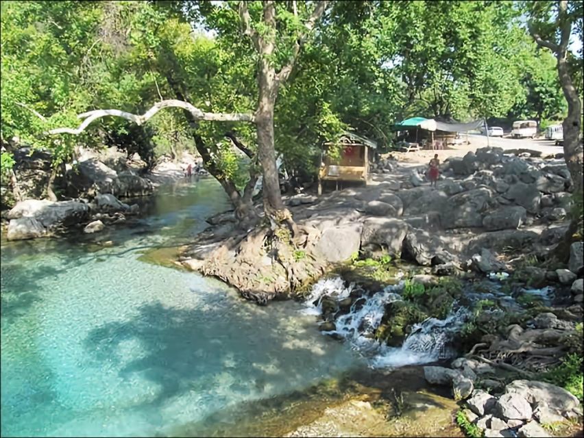 Antalya Boat Tour: Düden Waterfall, Swim & Soft Drinks - Lara Beach from offshore