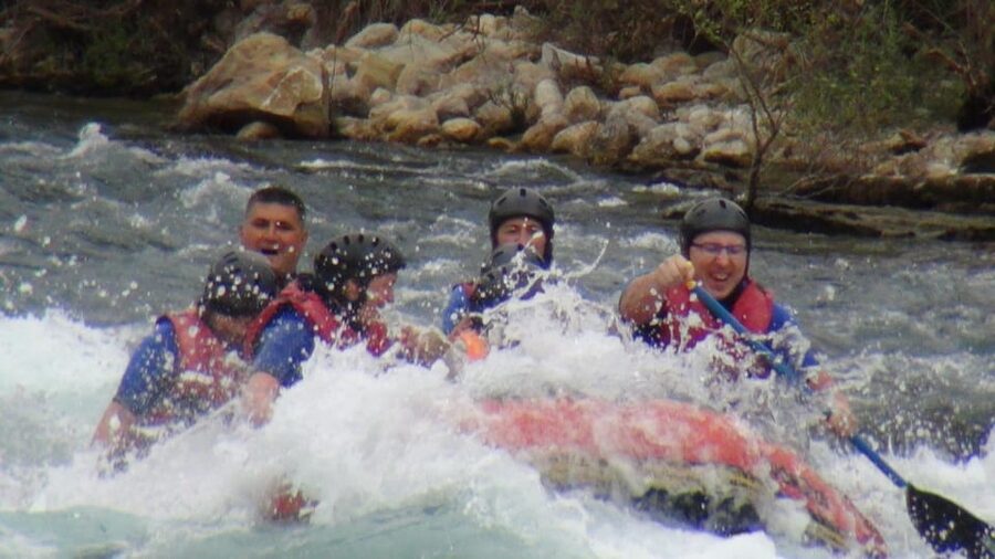 Antalya Boat Tour: Düden Waterfall, Swim & Soft Drinks - The guiding and language setup