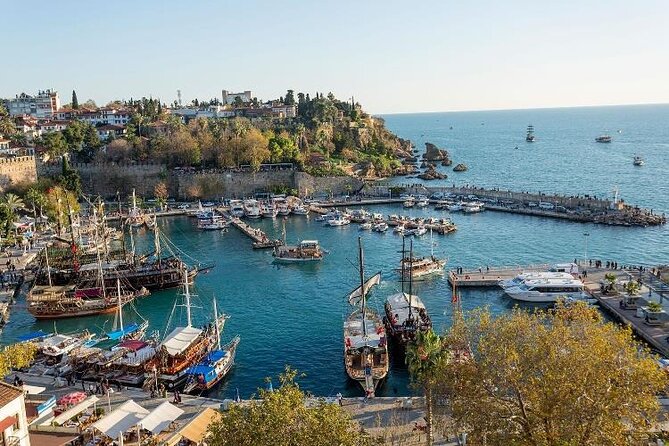 Antalya City Tour Duden Waterfalls, Old City & Boat Ride - The 45-Minute Harbor Boat Ride
