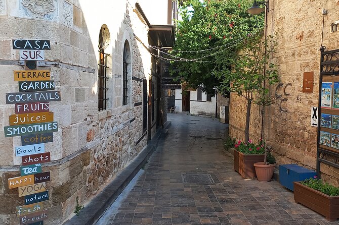 Antalya City Tour: History, Waterfalls & Old Town Charm - Demirciler Çarşısı and lunch near the old market