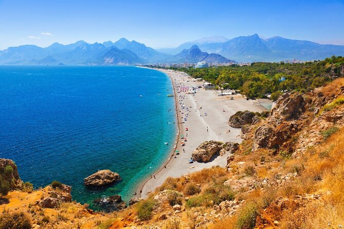 Antalya City Tour With Duden Waterfalls & Old Town Small Group - Lower Düden Waterfall: Antalya’s big coastal view