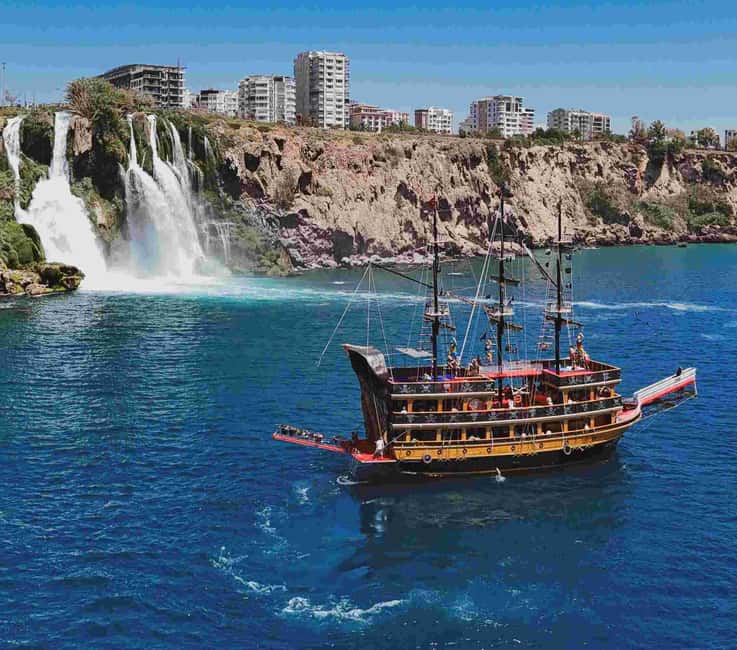 Antalya: Duden Waterfall Pirate Boat Trip - Getting from your hotel to the marina