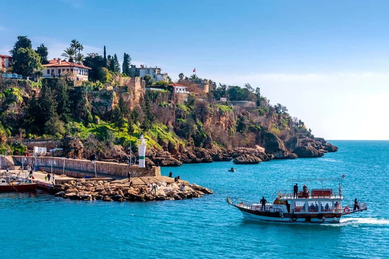 Antalya: Falez Cliffs & Waterfalls Boat Trip with Lunch - Key points at a glance