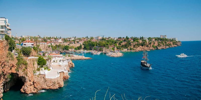 Antalya: Falez Cliffs & Waterfalls Boat Trip with Lunch - Hotel pickup and the ride to the coast