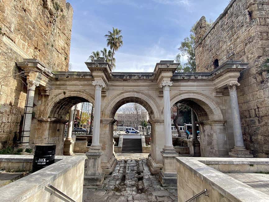 Antalya: Guided City Tour with Waterfalls Tickets and Lunch - Urgentium adds a shopping stop