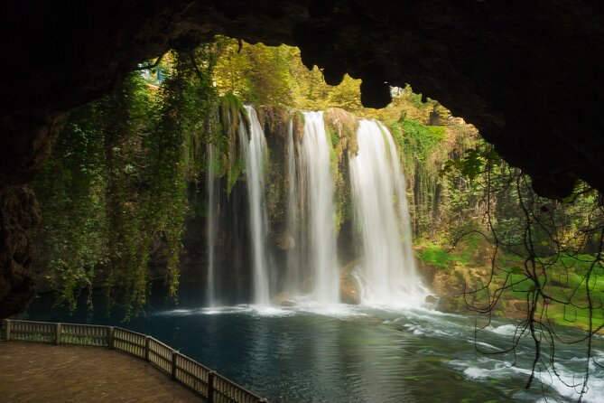Antalya : Guided Old City Tour w/Cable Car&Waterfalls & Boat Trip - Lower Düden Waterfall from the panorama point