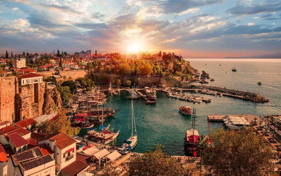 Antalya/Kemer: Old City, Waterfalls, Olympos Cable Car, Boat - The optional boat ride along Antalya’s coast