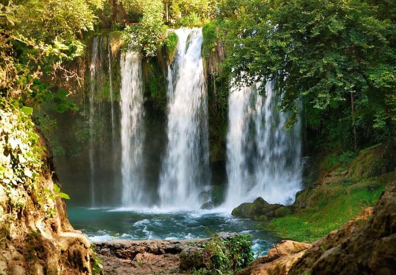 Antalya: Old City Tour w/Boat Trip, Cable Car & Waterfalls - Olympos Cable Car: Antalya from 2,365 meters