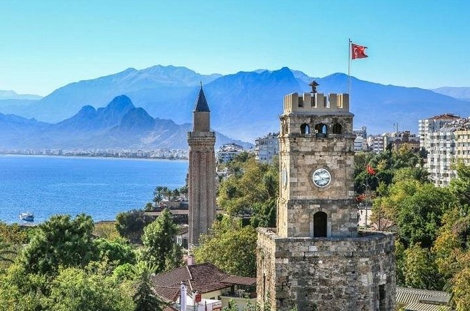 Antalya : Old City Tour w/Olympos Cable Car & Waterfalls & Boat - Lower Düden Waterfall meets the Mediterranean