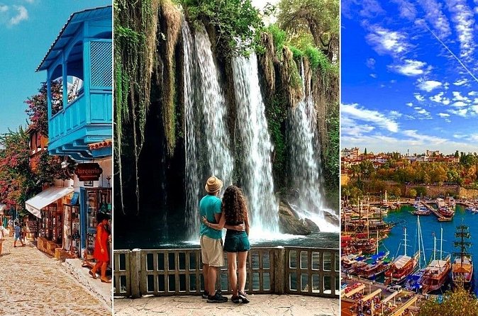 Antalya : Old City Tour w/Olympos Cable Car & Waterfalls & Boat - Upper Düden Waterfalls and the second water stop