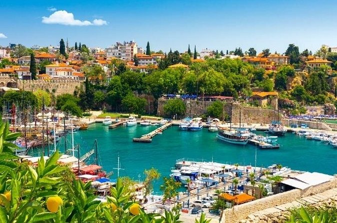 Antalya : Old City Tour w/Olympos Cable Car & Waterfalls & Boat - The optional boat trip from Kaleiçi Marina