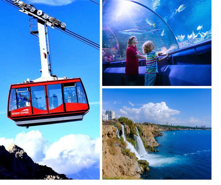 Antalya: Old Town with Aquarium or Cable Car & Waterfalls - A jewelry stop that can change the pace
