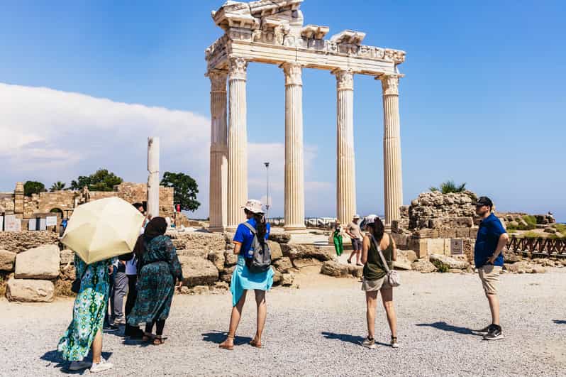 Antalya: Perge, Aspendos, City of Side, and Waterfalls Tour - A short stop at the visitor center