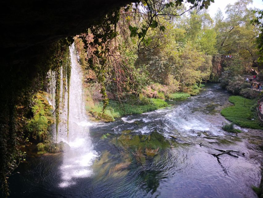 Antalya Photo Tour with Waterfalls, Old City & Boat Trip - Upper Düden Waterfall and its caves