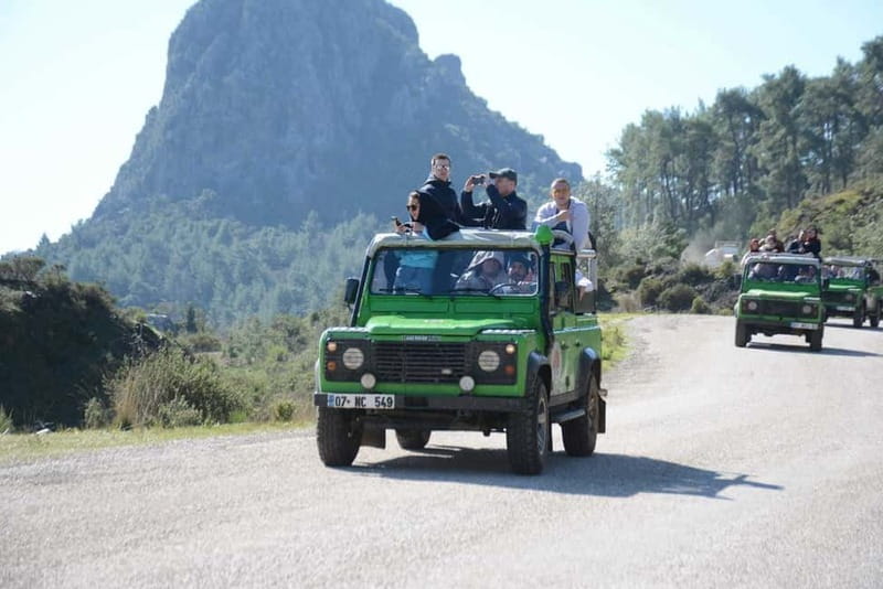 Antalya: Taurus Mountains Waterfalls Jeep Safari w/Lunch - The waterfall and natural swimming pool