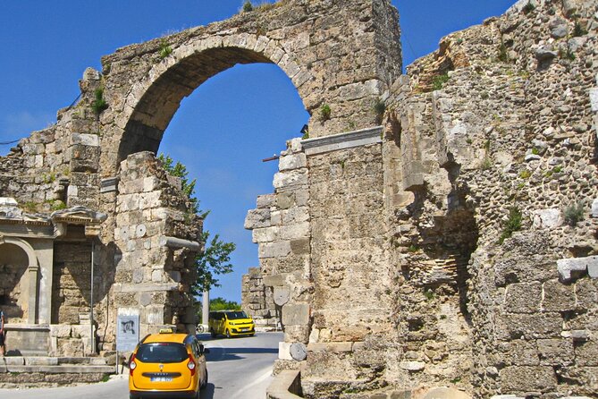 Antalya Tour To Perge Aspendos And Side With Manavgat Waterfall - What the $70 price really includes