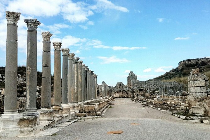 Antalya Tour To Perge Aspendos And Side With Manavgat Waterfall - Aspendos: the theatre that still has a job