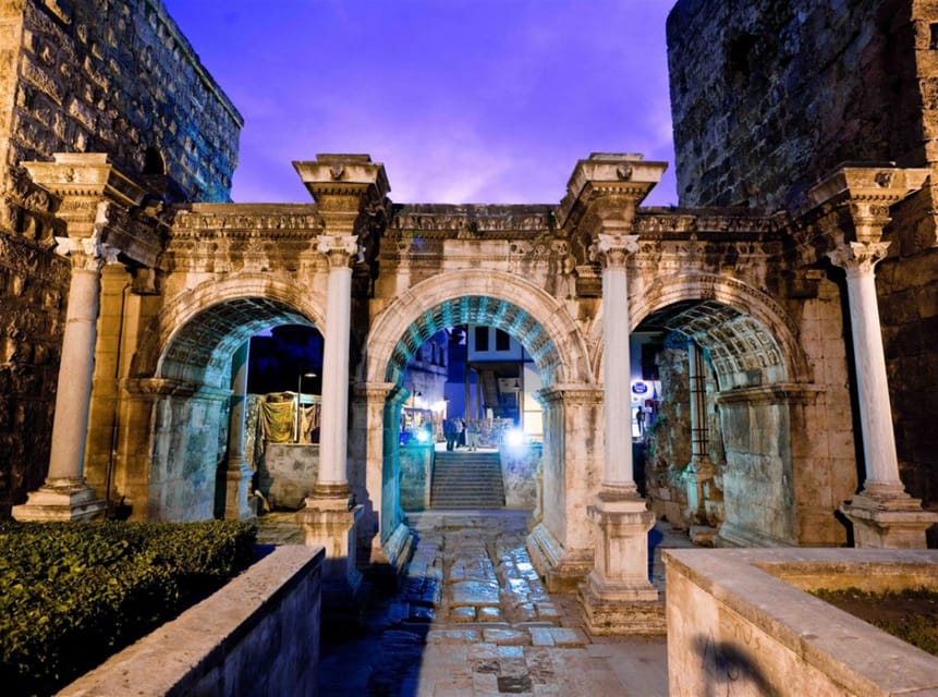 Antalya Waterfalls and Old City Tour - The second Duden waterfall by the sea