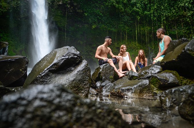 Arenal Horseback Riding to La Fortuna Waterfall - Pino Blanco Waterfall gives you a first payoff