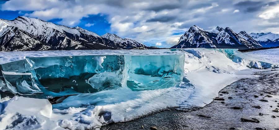 Athabasca Falls/Abraham,Sunwapta Falls, Icefield, Peyto Lake - Key points at a glance