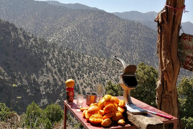 Atlas Mountain & Berber Villages and Waterfalls Day Trip from Marrakech - The Armed waterfalls and a fresh drink stop