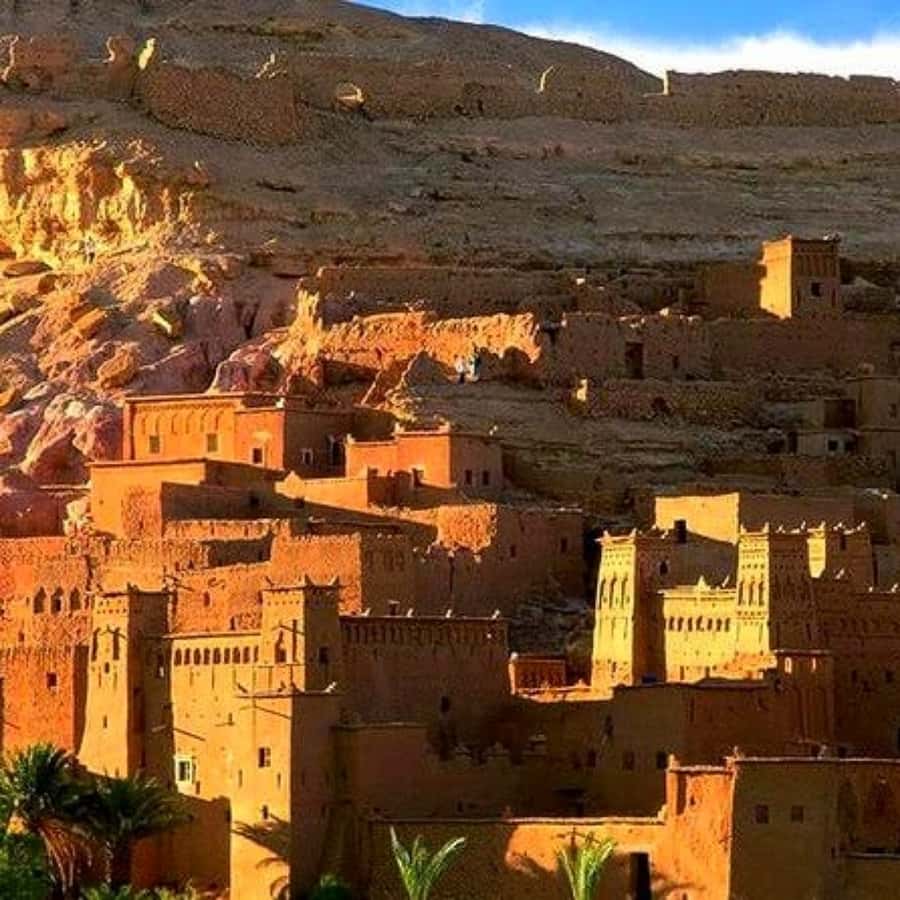 Atlas mountains and Berber villages & waterfall & camel ride - Agafay Desert and the second camel ride