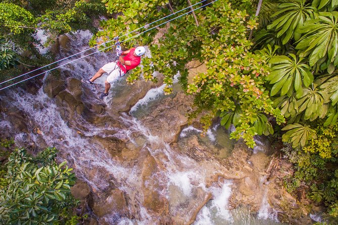 ATV, Horseback Ride, Zipline, Falls Climb + Lunch from Ocho Rios - ATV trails through the Jamaican countryside