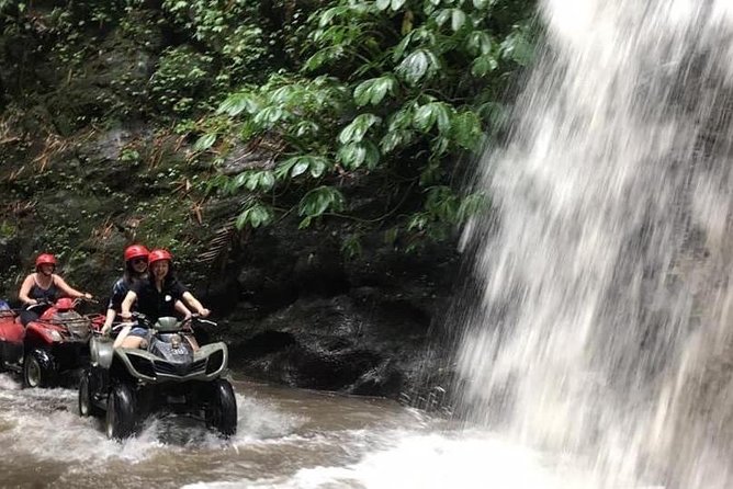 ATV Quad Bike Through Tunnel and Waterfall in Bali - The check-in: welcome drink, paperwork, and safety gear